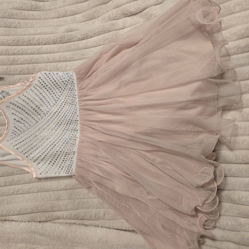 Nina Pink and White Casual Dress with Elegant Design